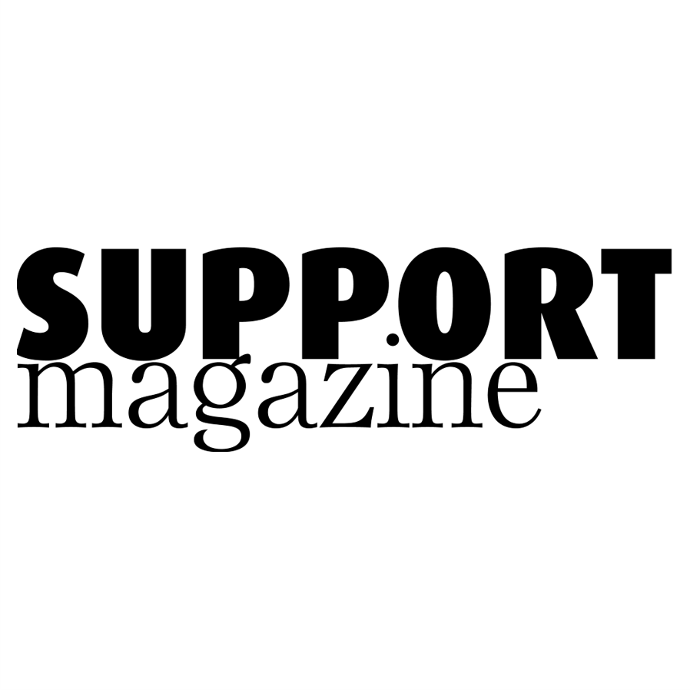 support magazine interview